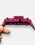 Murder YogaMurder Yoga BJJ StickerNation Athletics Bjj