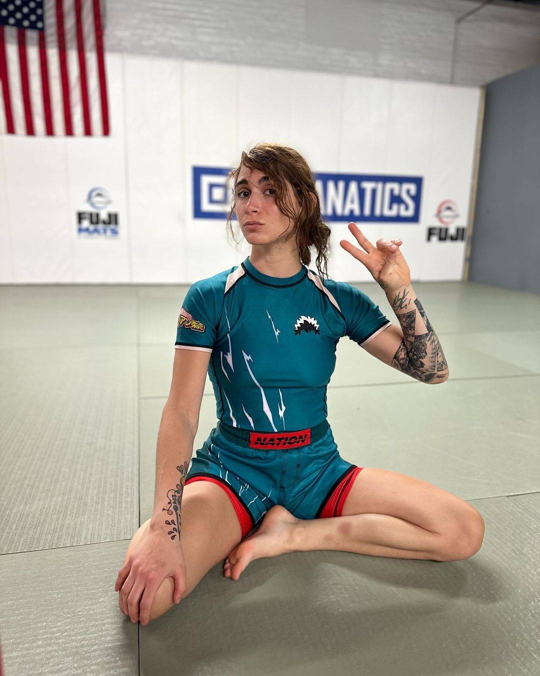 Women’s BJJ Rash Guard for No-Gi Training