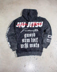 BJJ Hoodie – Jiu-Jitsu Fundamentals | Nation Athletic BJJ | Gray back| Premium hoodie