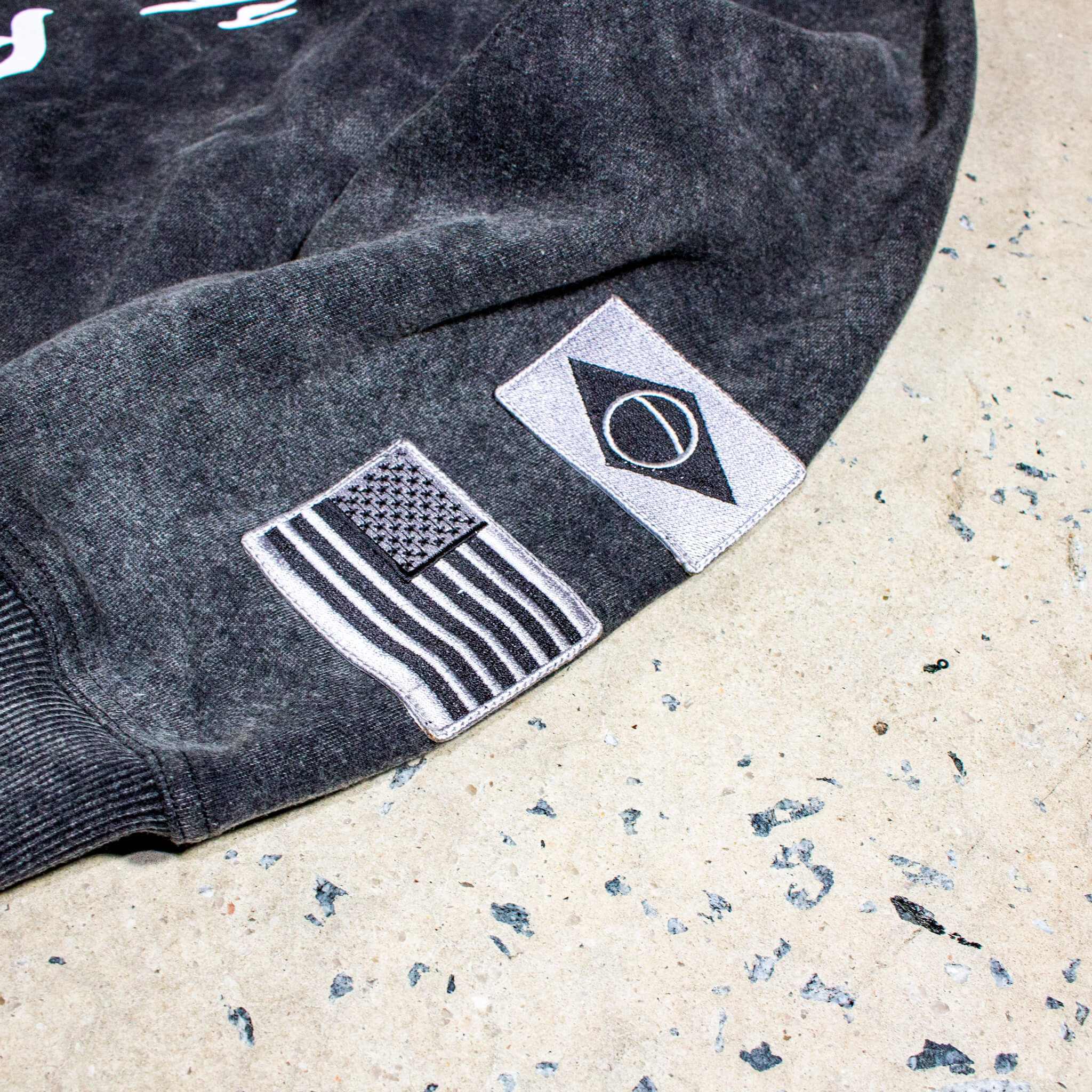 BJJ Hoodie – Jiu-Jitsu Fundamentals | Nation Athletic BJJ | Gray side print| Premium hoodie