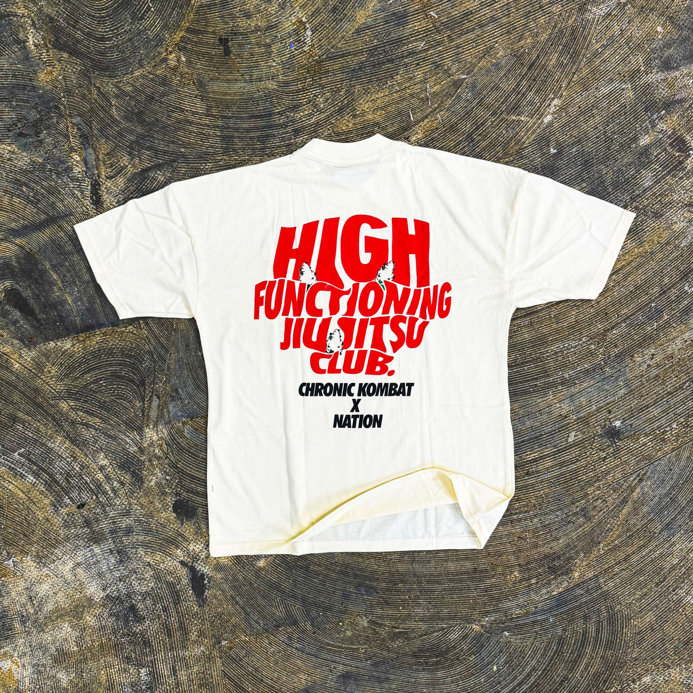 BJJ Tees | High Functioning Jiu Jitsu Ltd Club Edition | Premium shirt Back