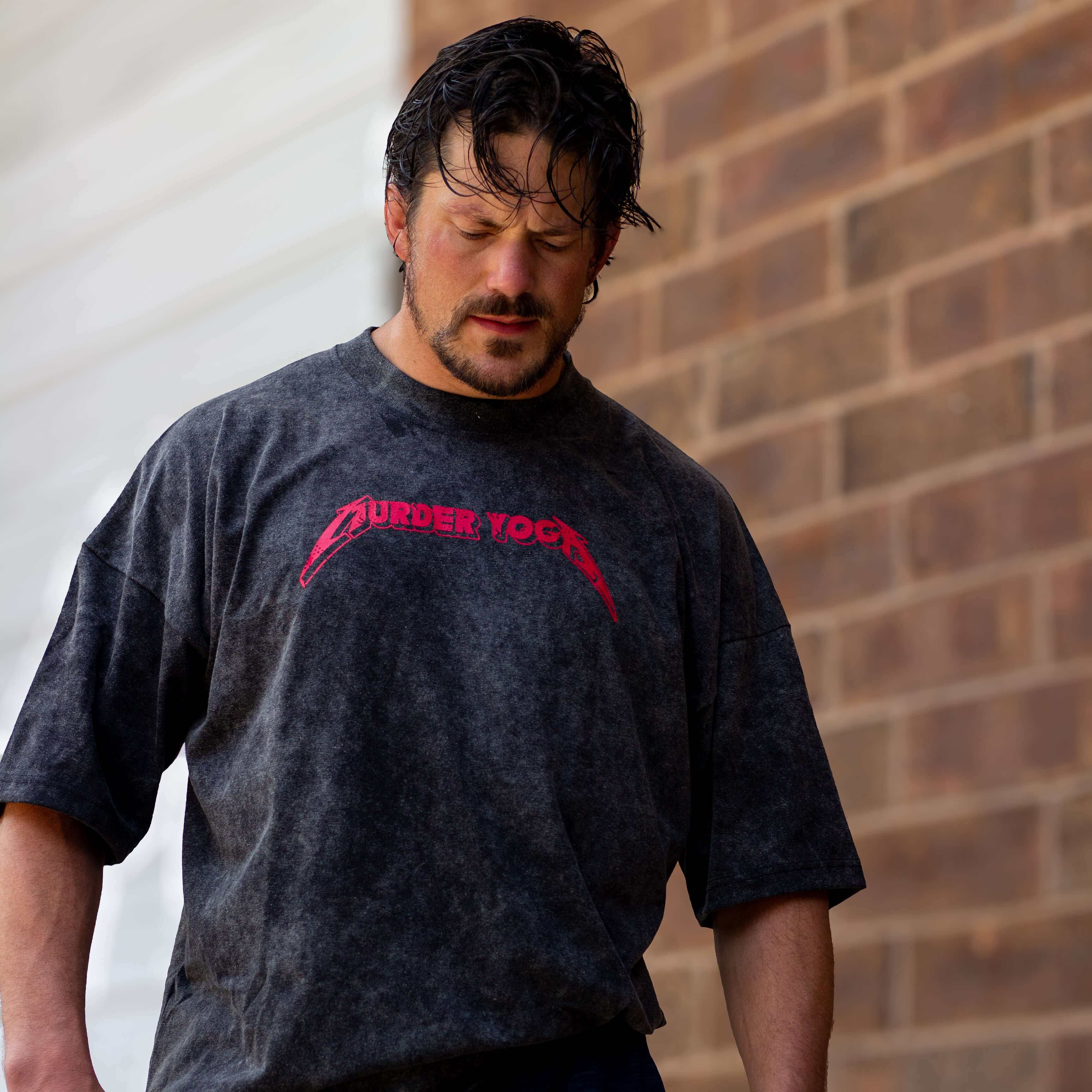 MURDER YOGA V2!MURDER YOGA V2! | OVERSIZED BJJ T SHIRTSNation Athletics Bjj