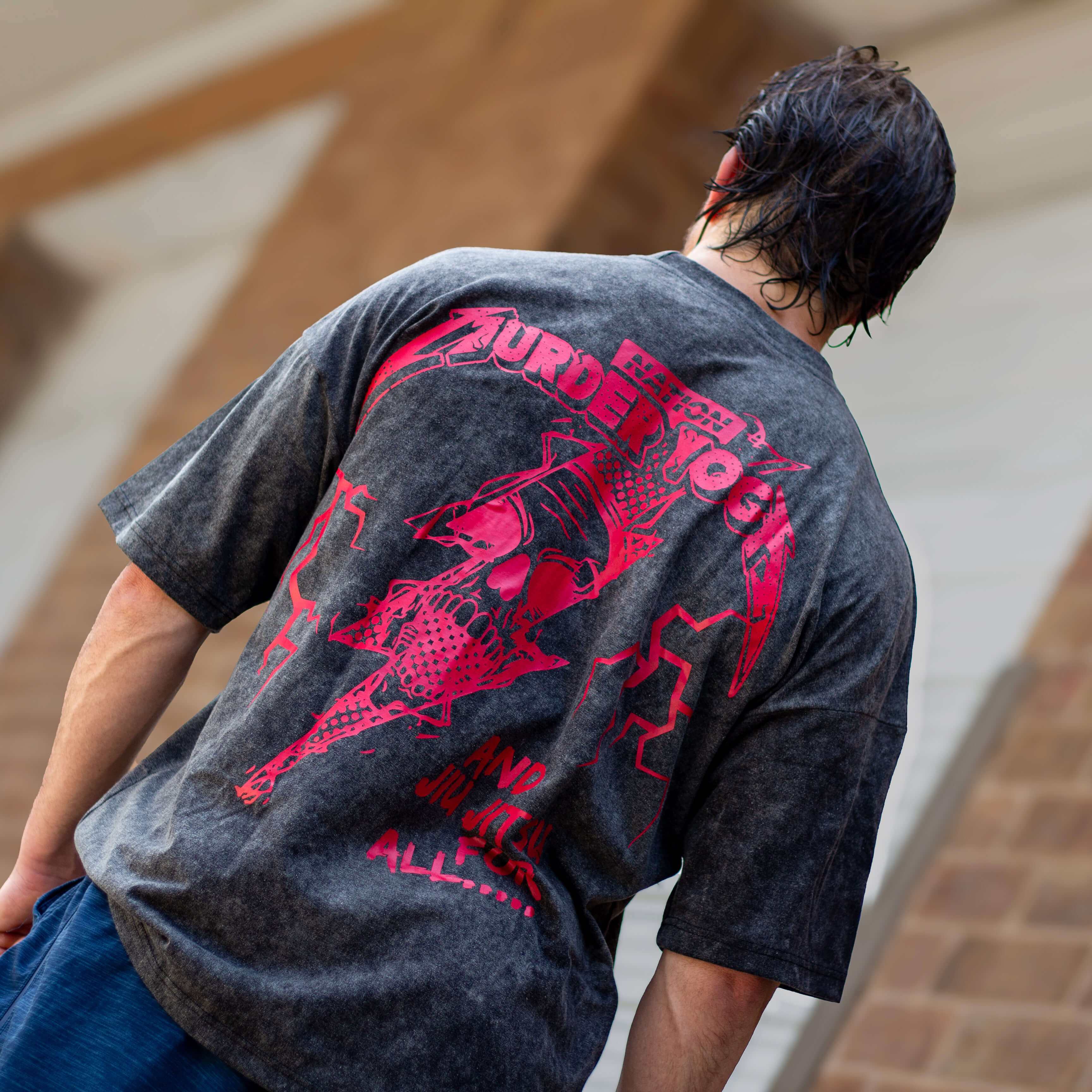 MURDER YOGA V2!MURDER YOGA V2! | OVERSIZED BJJ T SHIRTSNation Athletics Bjj