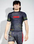 Camo BJJ grappling Shorts front