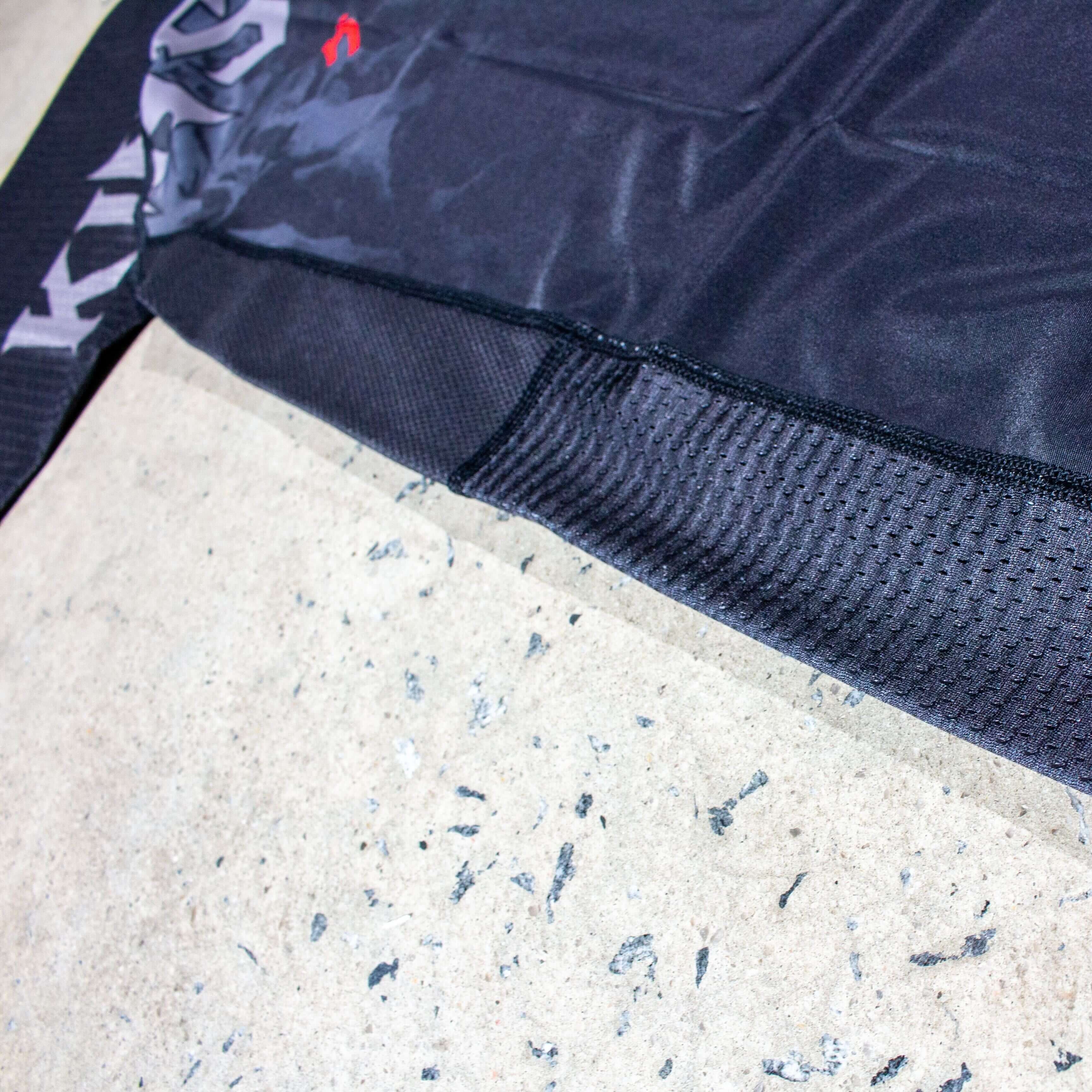 Dark Arts War in Heaven BJJ Rash Guard Armpit Mesh