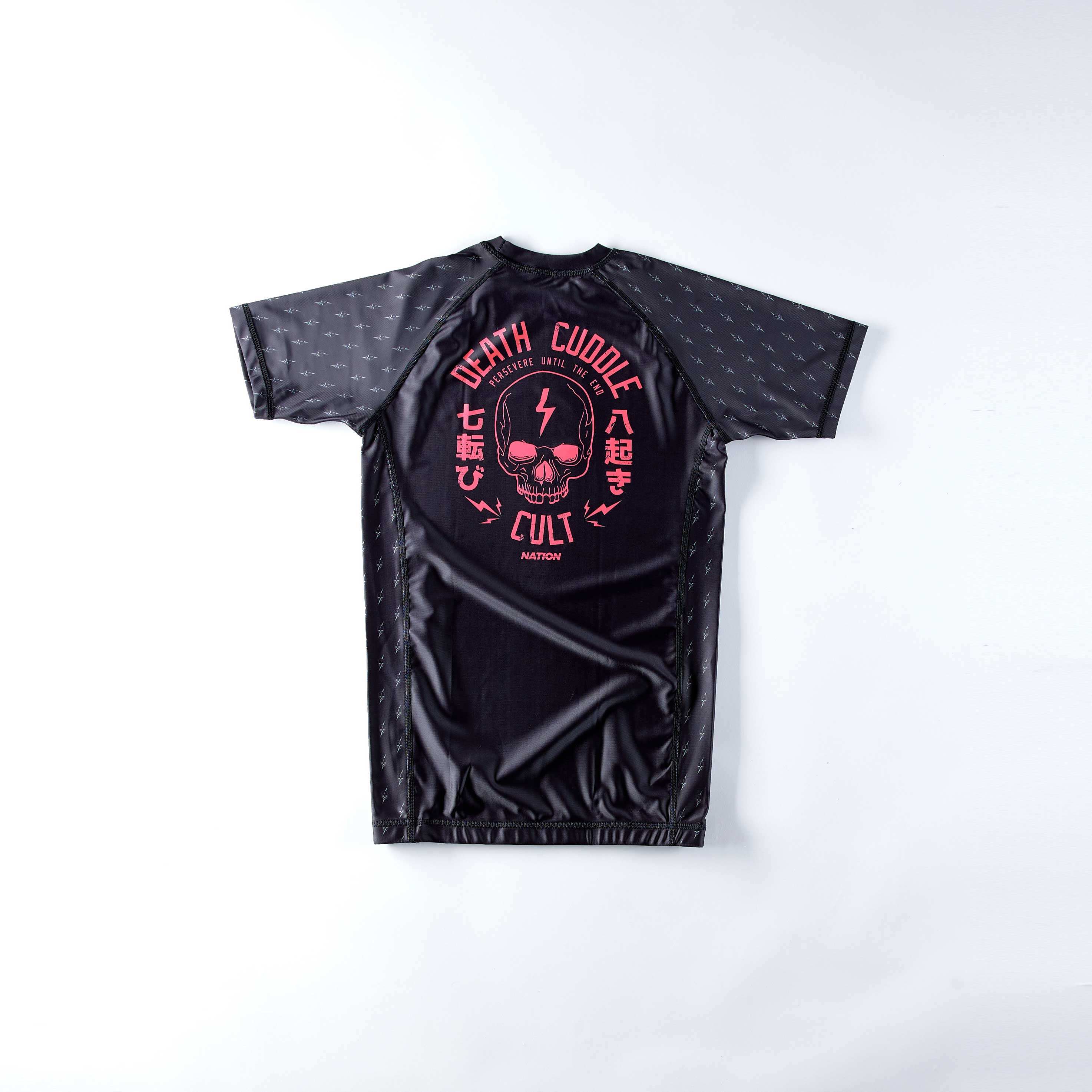 Rash Guard Set | Premium No-Gi BJJ Gear Black- Death Cuddles by Nation