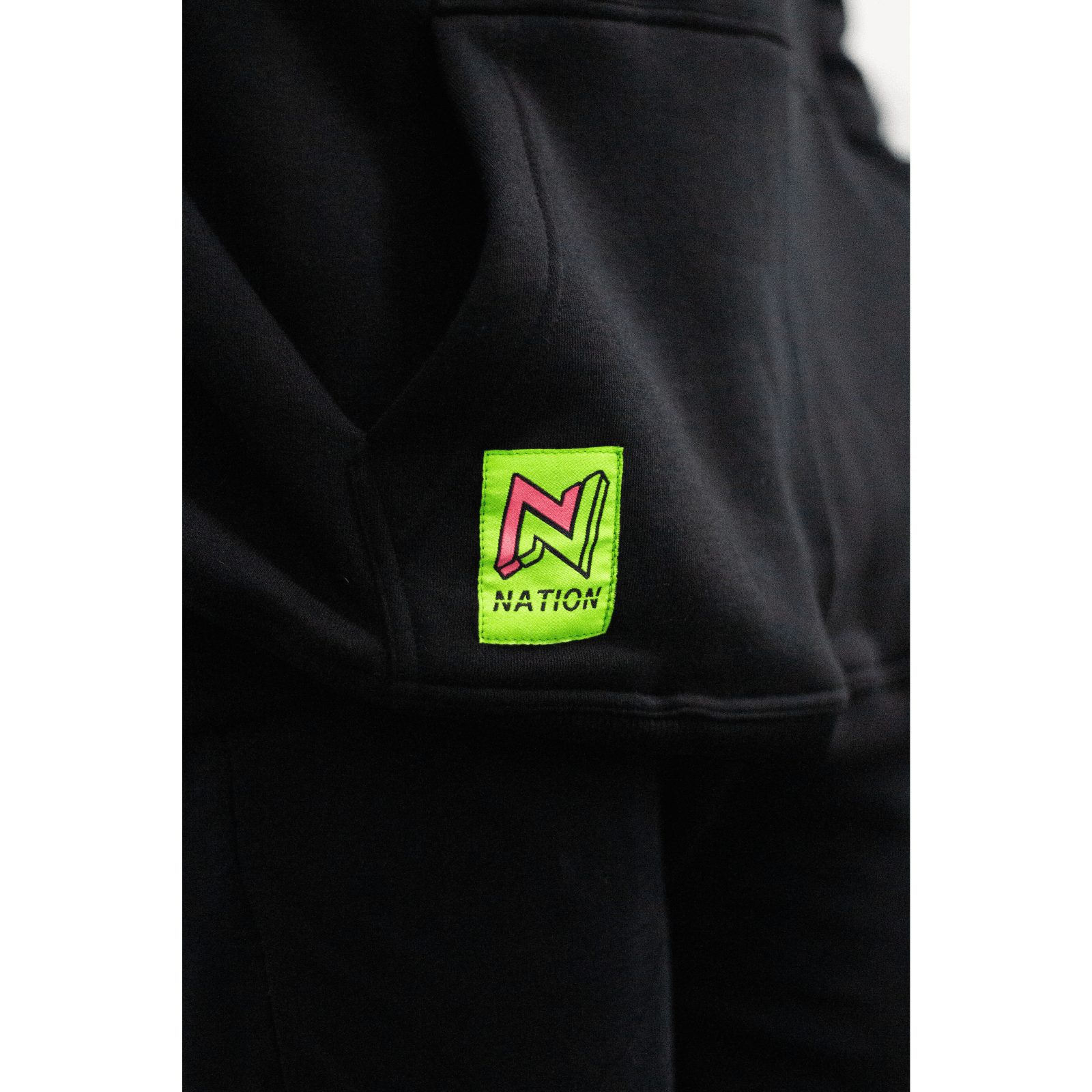 Nation Athletic IBJJF Legal Bjj Hoodie woven label