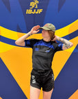 Willow in action IBJJF BJJ Rash Guard