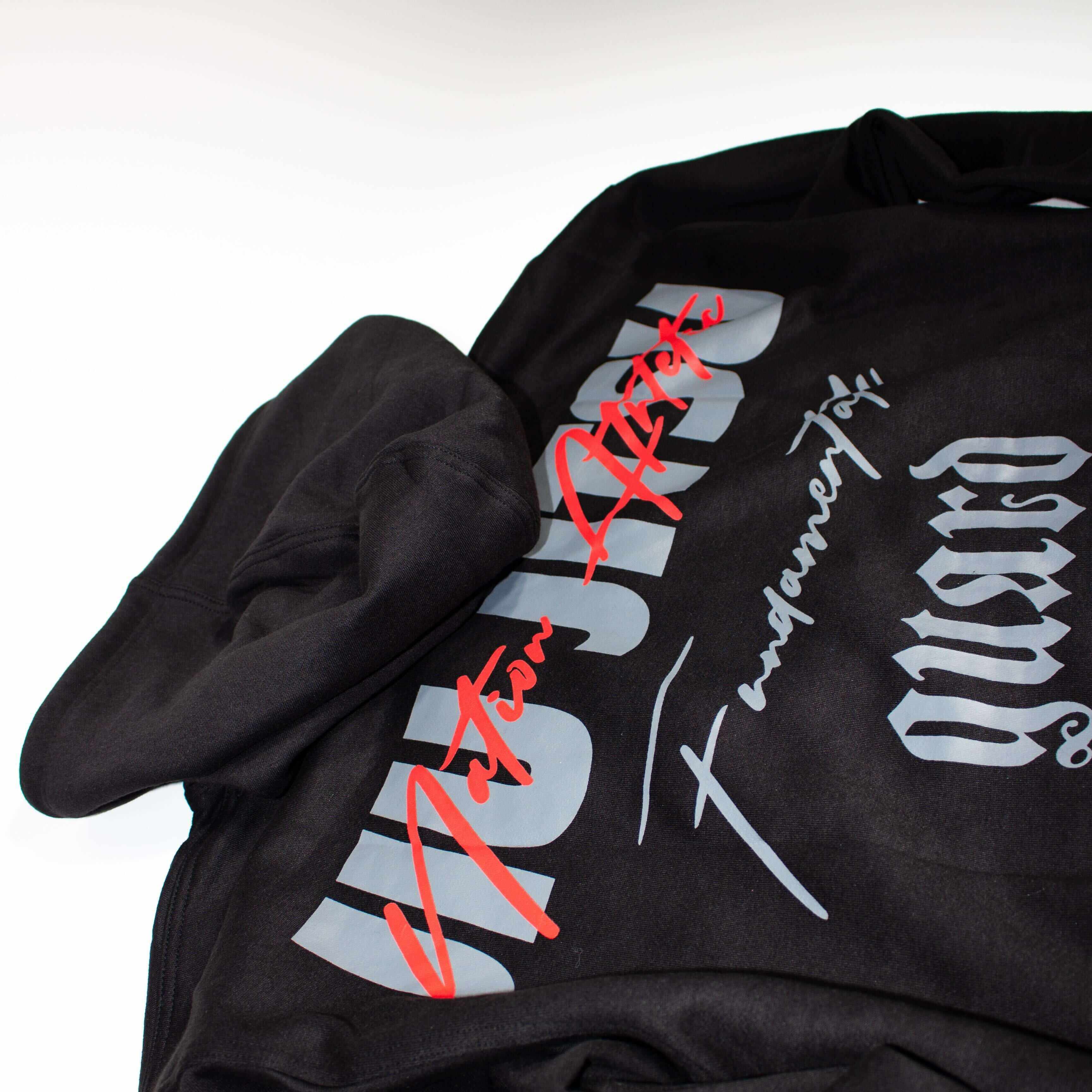 BJJ Hoodie – Jiu-Jitsu Fundamentals | Nation Athletic BJJ | Black | logo | Premium hoodie