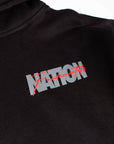 BJJ Hoodie – Jiu-Jitsu Fundamentals | Nation Athletic BJJ | Black | Premium hoodie nation Logo