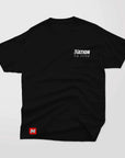 Front of Jujitsuka tee - Nation Jiu Jitsu logo in black
