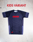 Jiu Jitsu Essentials Kids BJJ Rash Guard Set | Black | Nation Athletic | Youth