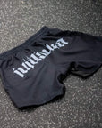 Nation Athletic bjj grappling shorts Flatlay back