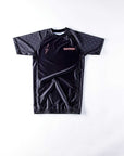 Nation Athletic BJJ - Death Cuddles BJJ Rash Guard - Black Rash Guards - Short Sleeve
