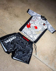 Rising Dragon BJJ Rash Guard Set | Male | Multicolor