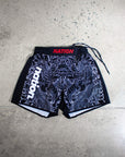 Rising Dragon | Male BJJ Grappling Shorts | Black | No-Gi Fight Shorts for Jiu Jitsu & MMA