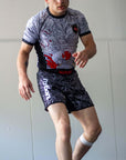 Rising Dragon BJJ Rash Guard Set | Male | Multicolor