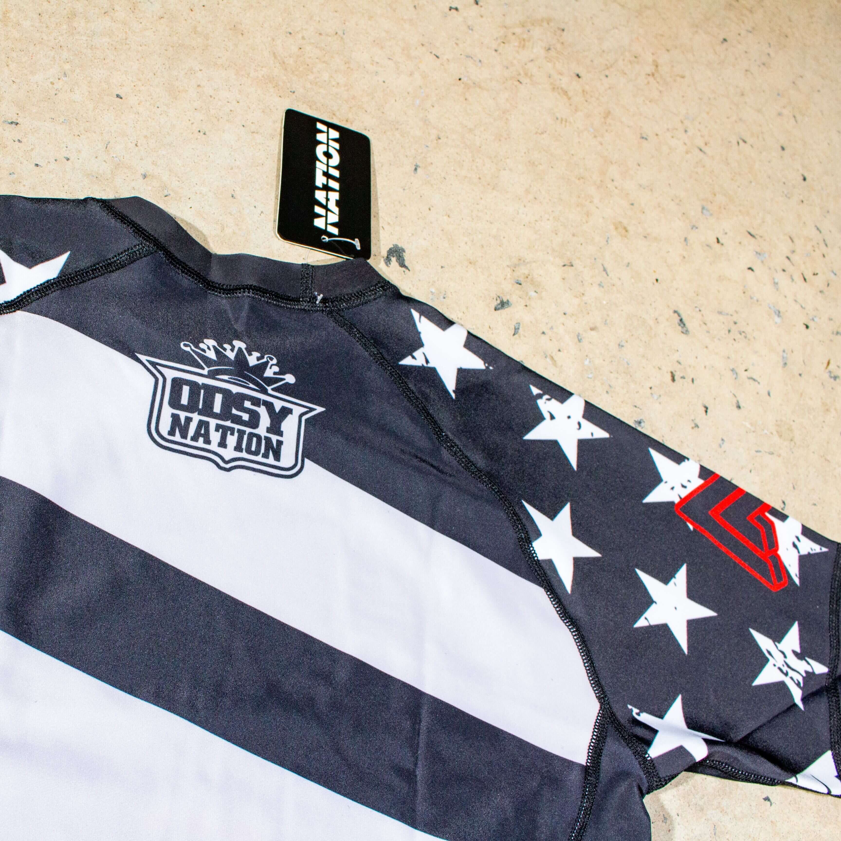 Odyssey invitational Limited BJJ Rash Guard Nation x Odyssey