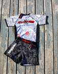 Rising Dragon BJJ Nogi Set flat lay