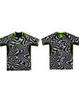 Athlete wearing Rollers High Rash Guard for no-gi BJJ training with compression fit and moisture-wicking fabric