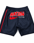 Shadow Cloud Naruto-style anime grappling shorts anime BJJ kit
