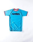 Short Sleeve BJJ Rash Guards - Murder Yoga front