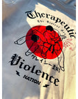 THERAPEUTIC VIOLENCE | BJJ HOODIE | NATION JIU JITSU APPAREL