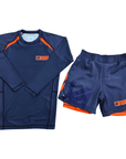 Vanguard Grappling Shorts | Orange & Blue | Nation Athletic