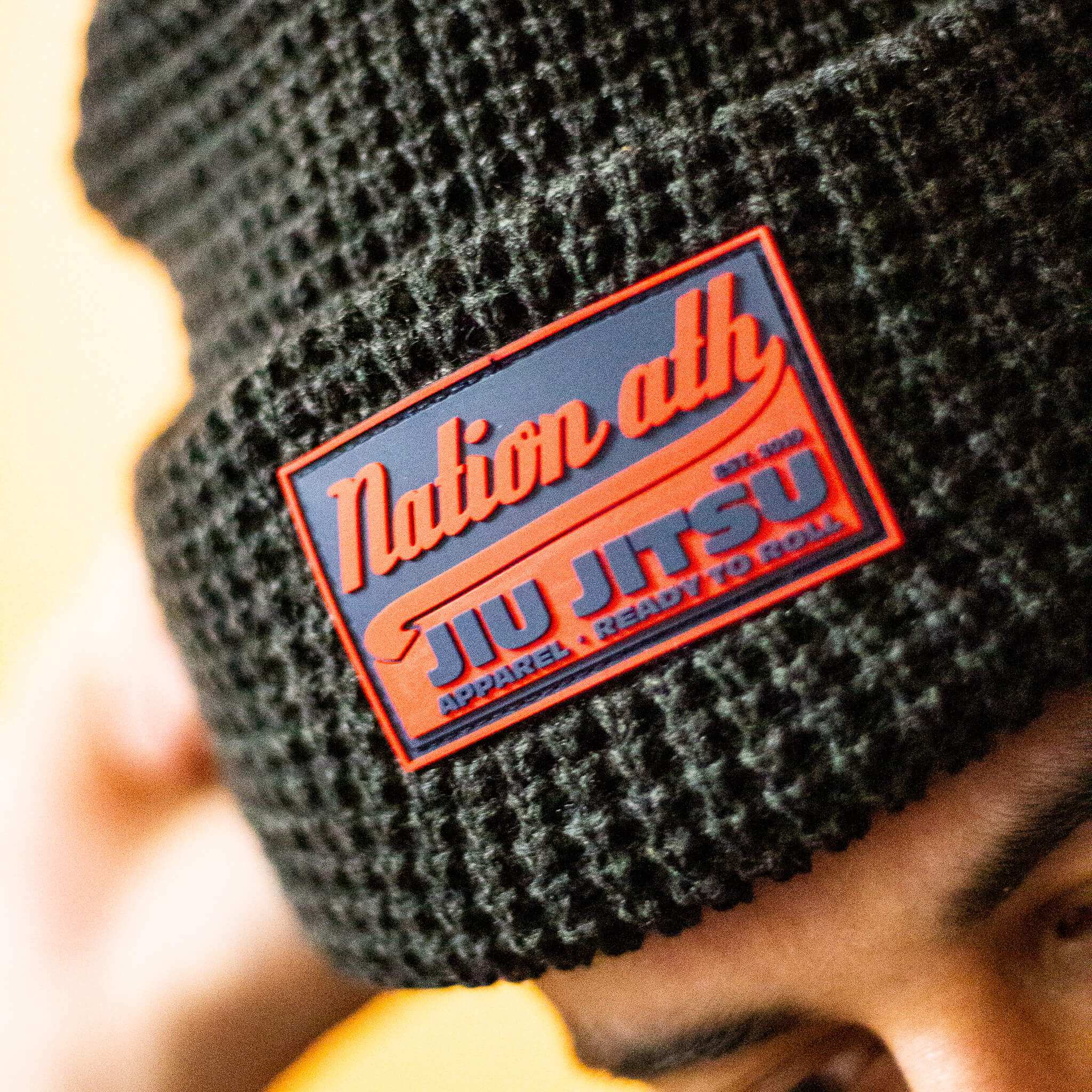 Jiu Jitsu Beanies Waffle Knit BJJ Beanie Hat | Nation Athletic Jiu Jitsu SupplyNation Athletics Bjj