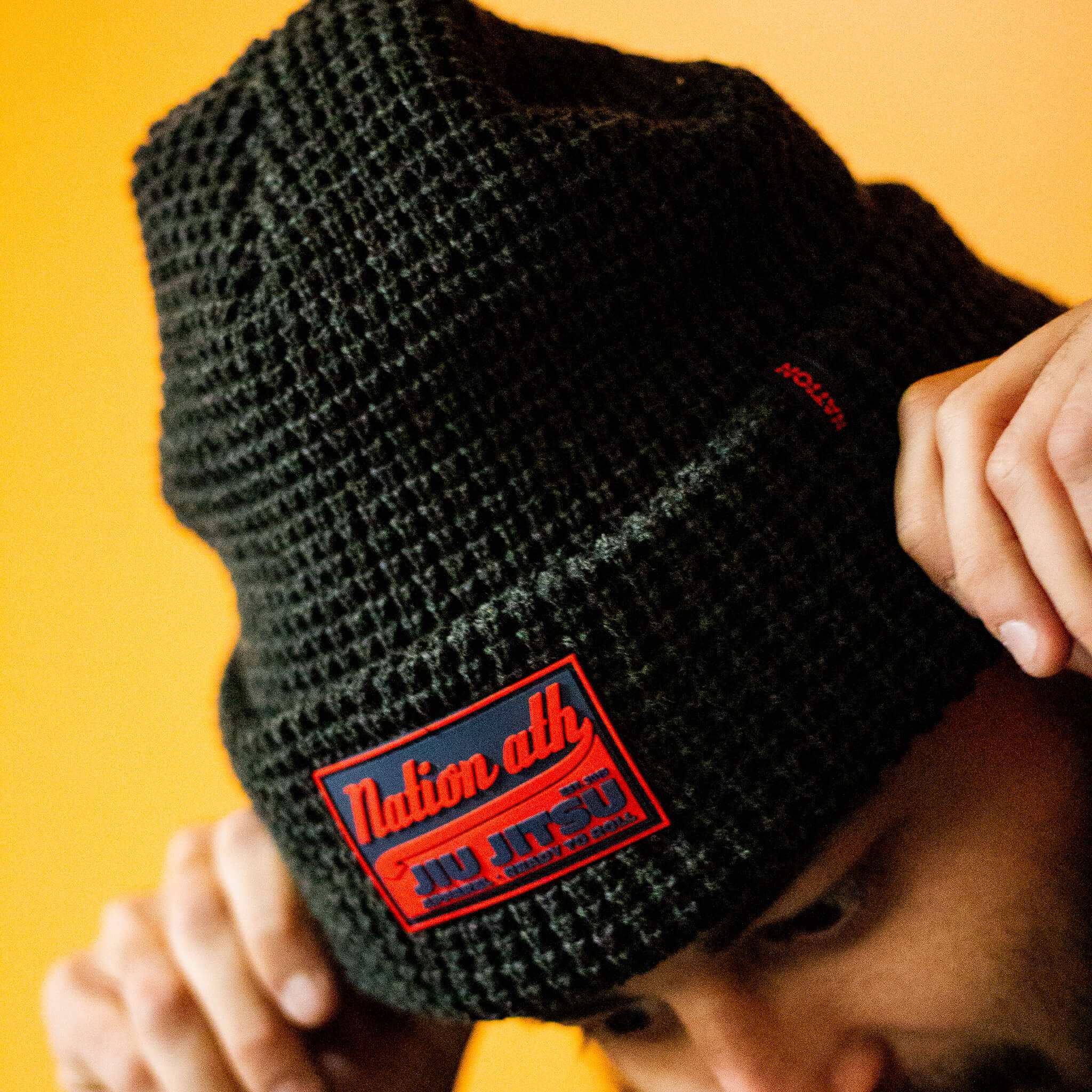 Jiu Jitsu Beanies Waffle Knit BJJ Beanie Hat | Nation Athletic Jiu Jitsu SupplyNation Athletics Bjj