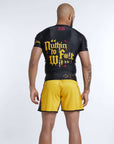 Wu-Jitsu | Short Sleeve BJJ Rash Guards | Nation Athletic Jiu Jitsu Supply | Wu Jitsu Edition No