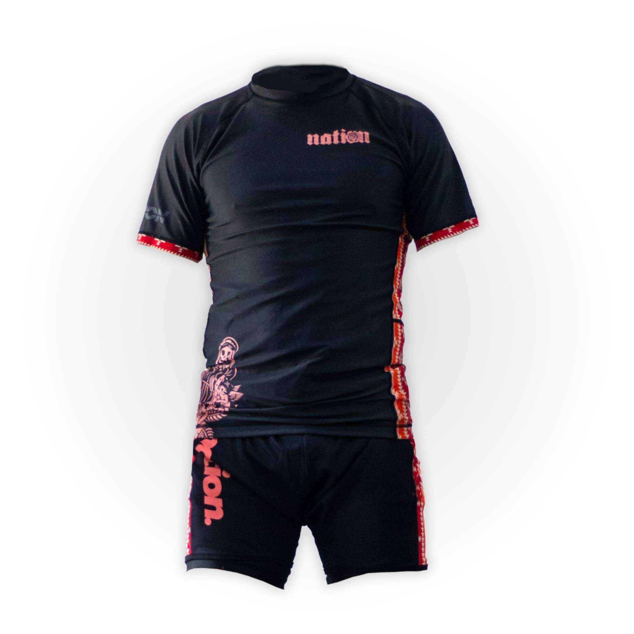 Cucuy Hunter | Short Sleeve BJJ Rash Guards | Nation Athletic Jiu Jitsu Supply