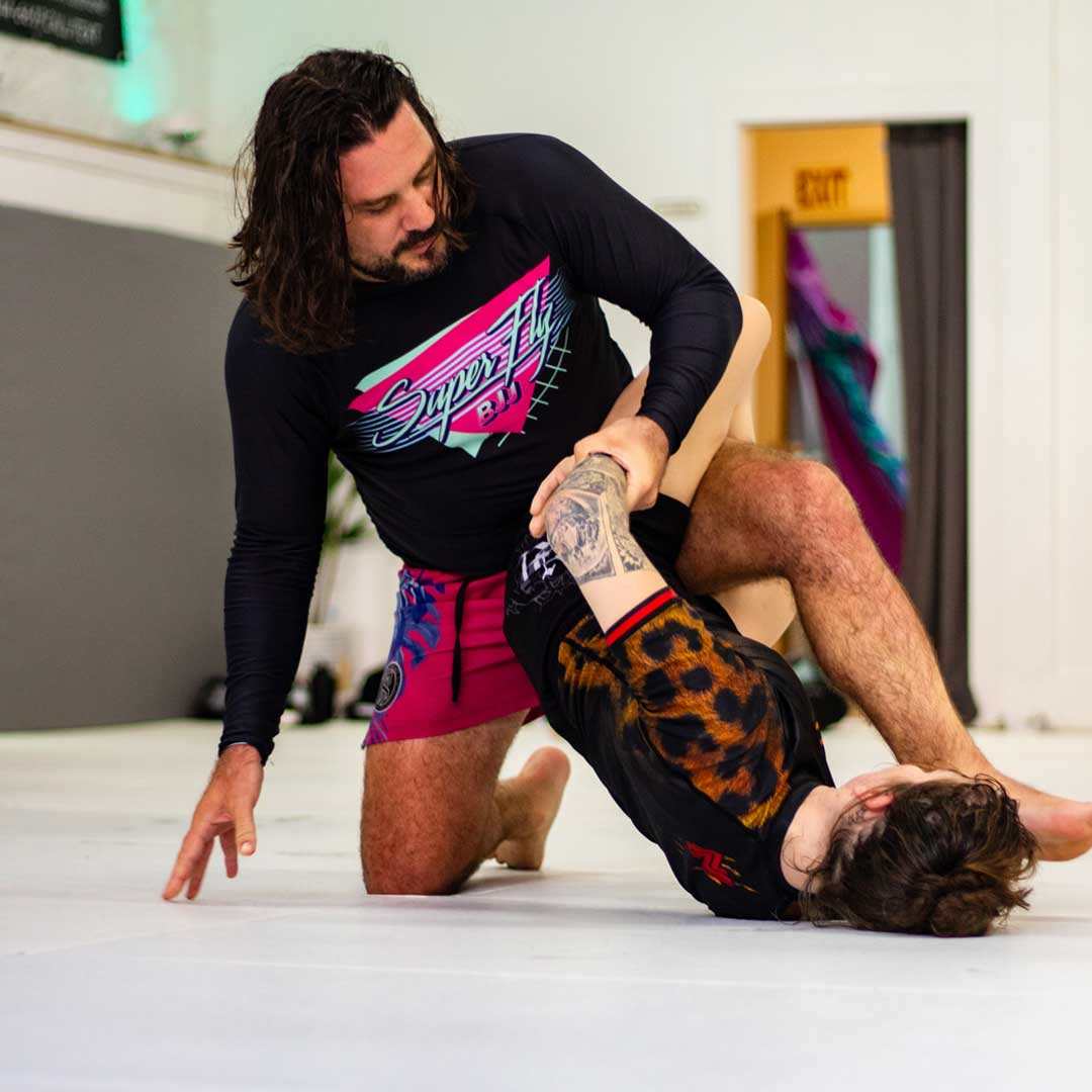 Hunting Season The Cheetah | Animal Print | BJJ Rash Guard Set in action