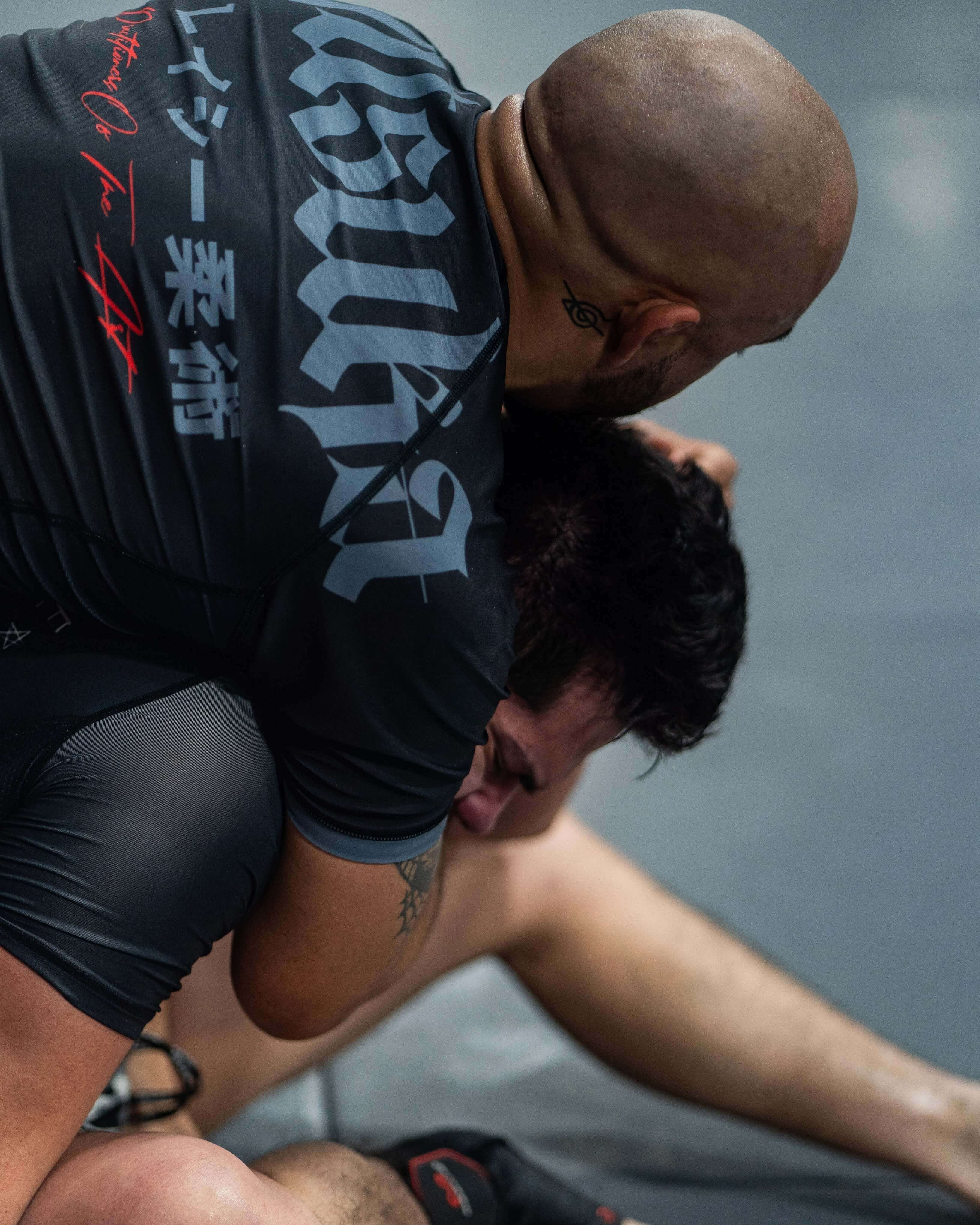 Nation Athletic BJJ Rash Guard and BJJ Shorts Set training image