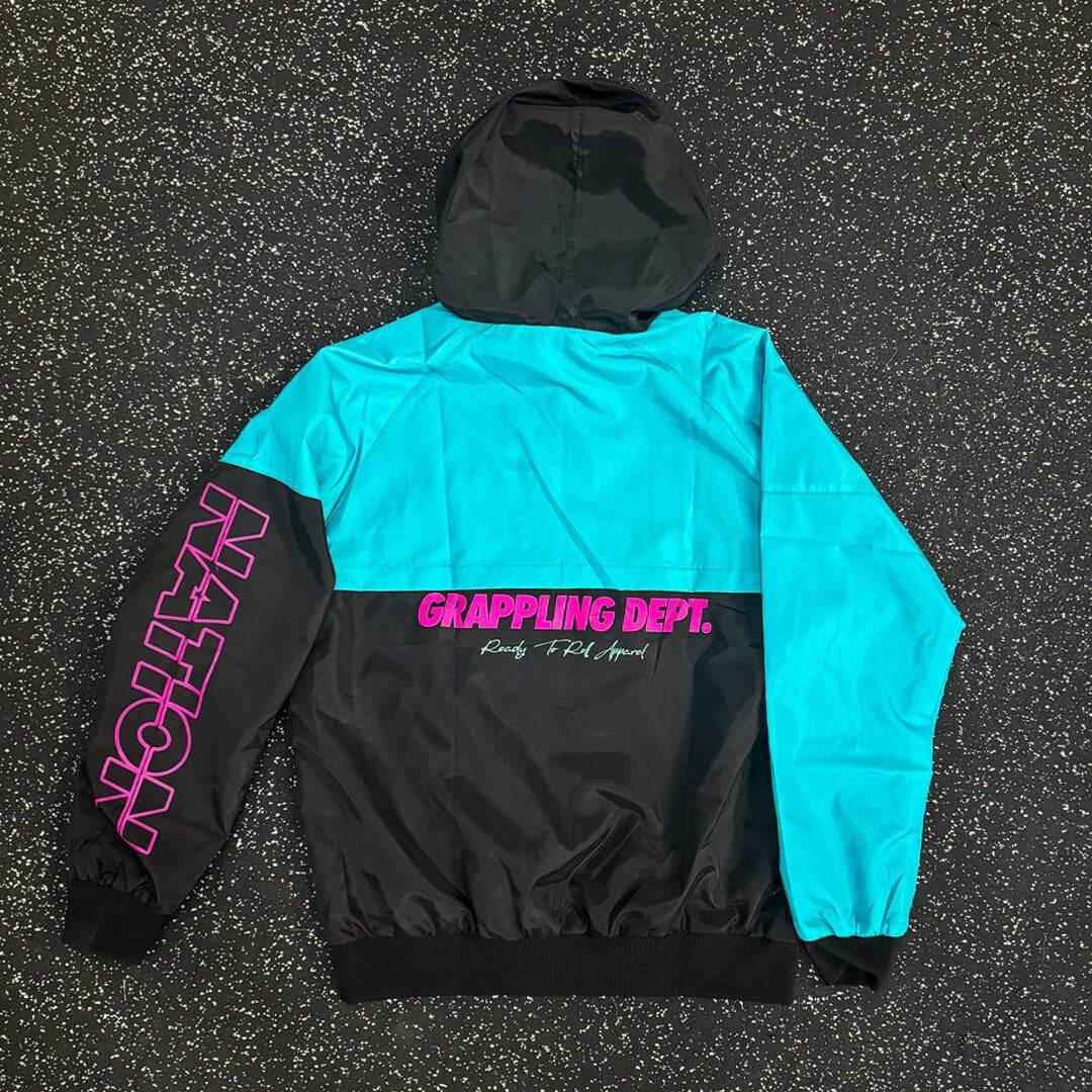 Retro BJJ Windbreaker - BJJ Hoodie