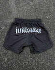 nation athletic bjj shorts back