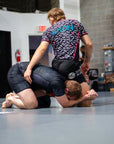 essentials bjj rash guard set black rash guard and bjj shorts