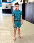 My Jiu Jitsu Academia BJJ Kids Rash Guard Set | Youth