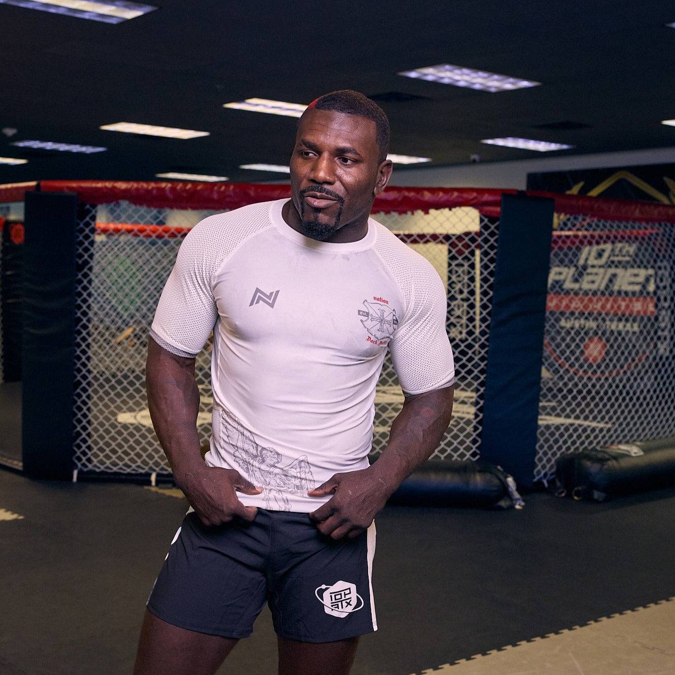 War in HeavenGentle Art War In Heaven No-Gi Rash Guard | Premium Jiu Jitsu CompressNation Athletics Bjj