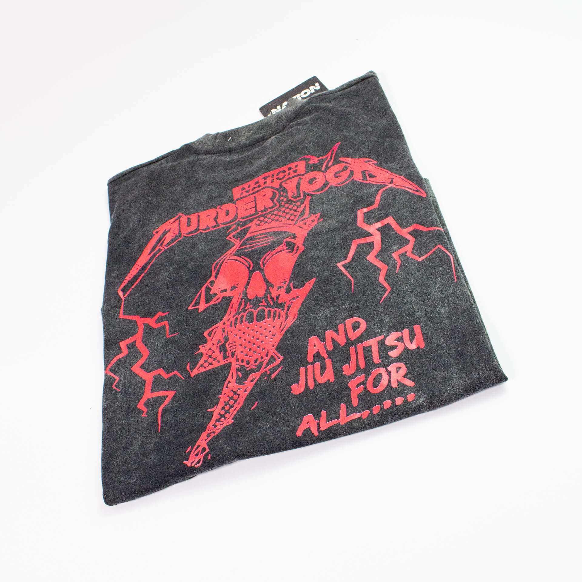 MURDER YOGA V2!MURDER YOGA V2! | OVERSIZED BJJ T SHIRTSNation Athletics Bjj