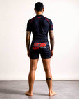 naruto black akatsuki cloud bjj rash guard set