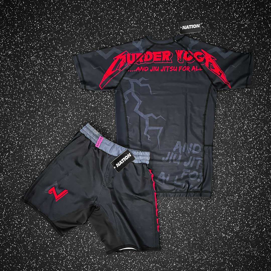 Murder yogav2 BJJ Rash Guard