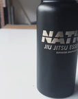 BJJ Water Bottle 34oz Stainless Steel Nation Athletic Jiu Jitsu Brand