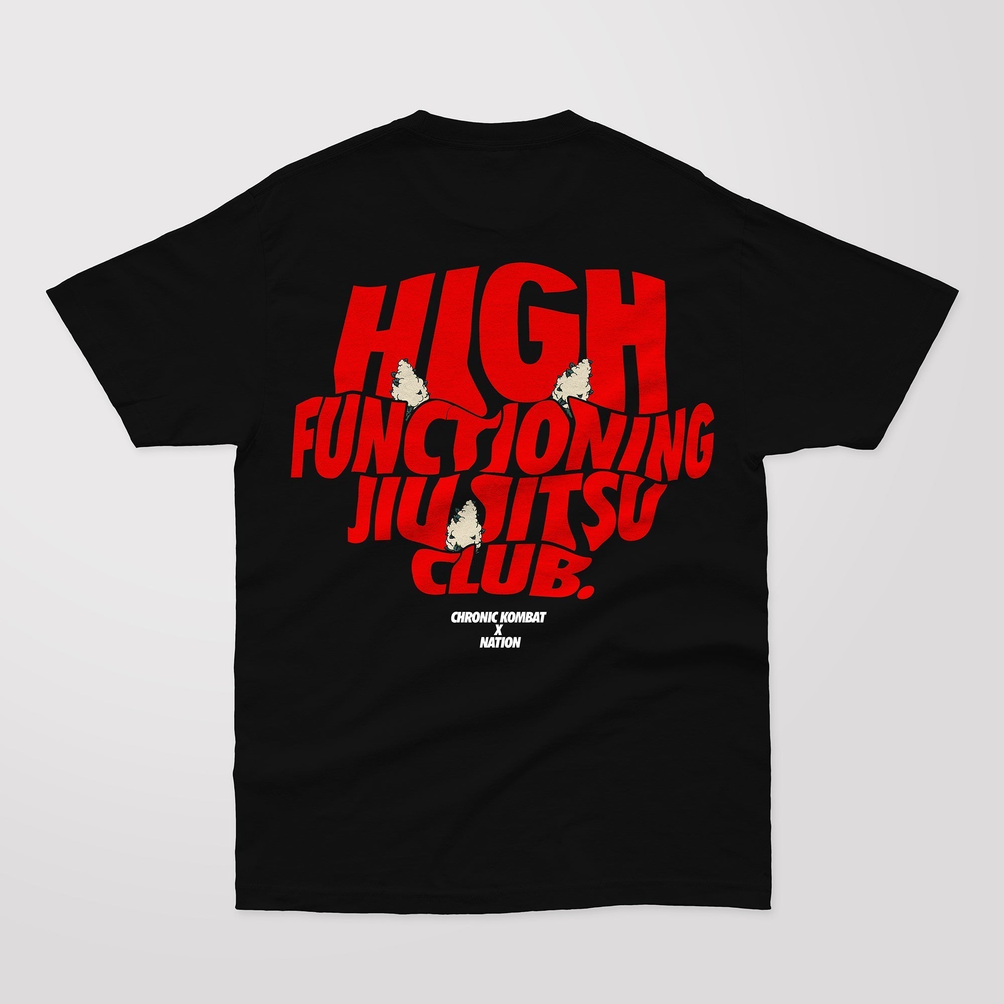 BJJ Tees | High Functioning Jiu Jitsu Ltd Club Edition | Premium shirt black
