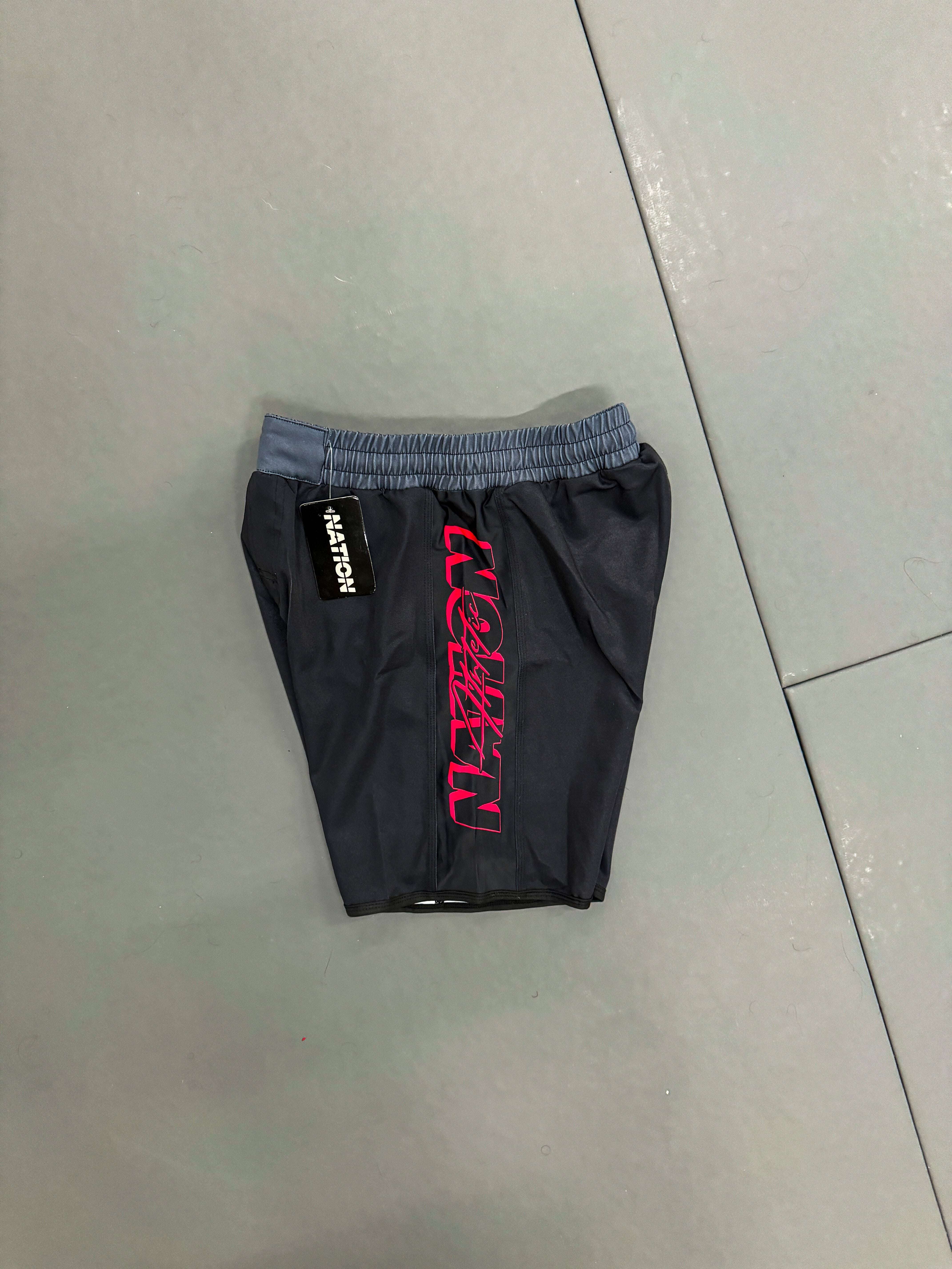 Jiu Jitsu Murder Yoga V2 BJJ grappling shorts side view 2