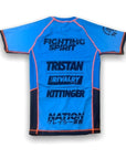 ranked custom bjj rash guard | Nation Jiu jItsu
