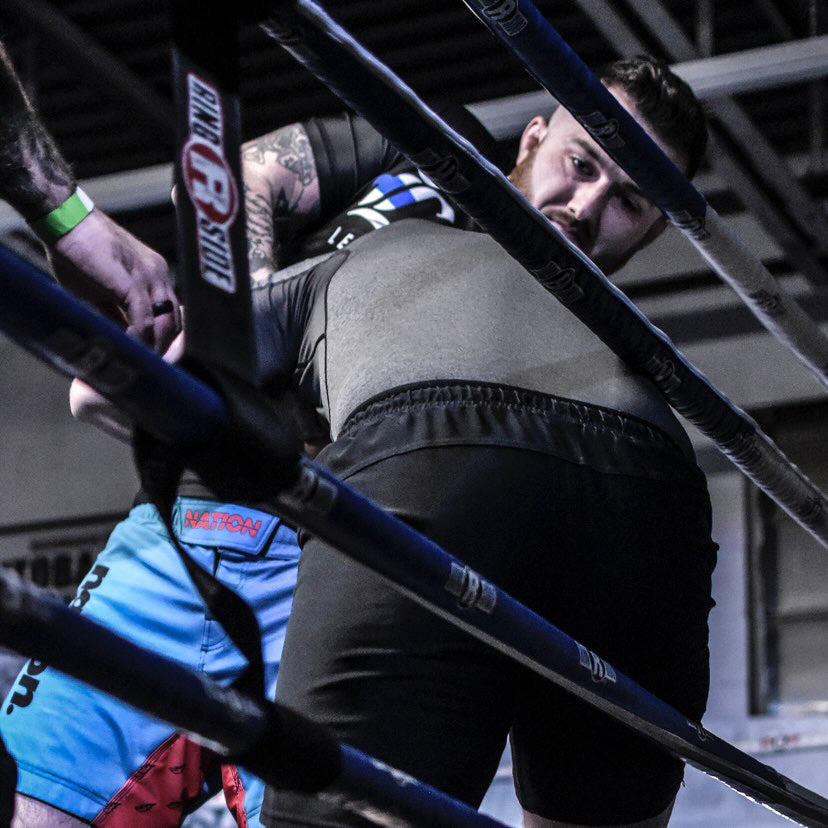 Jiu Jitsu Murder Yoga fight shorts for BJJ grappling Shorts, wrestling and MMA