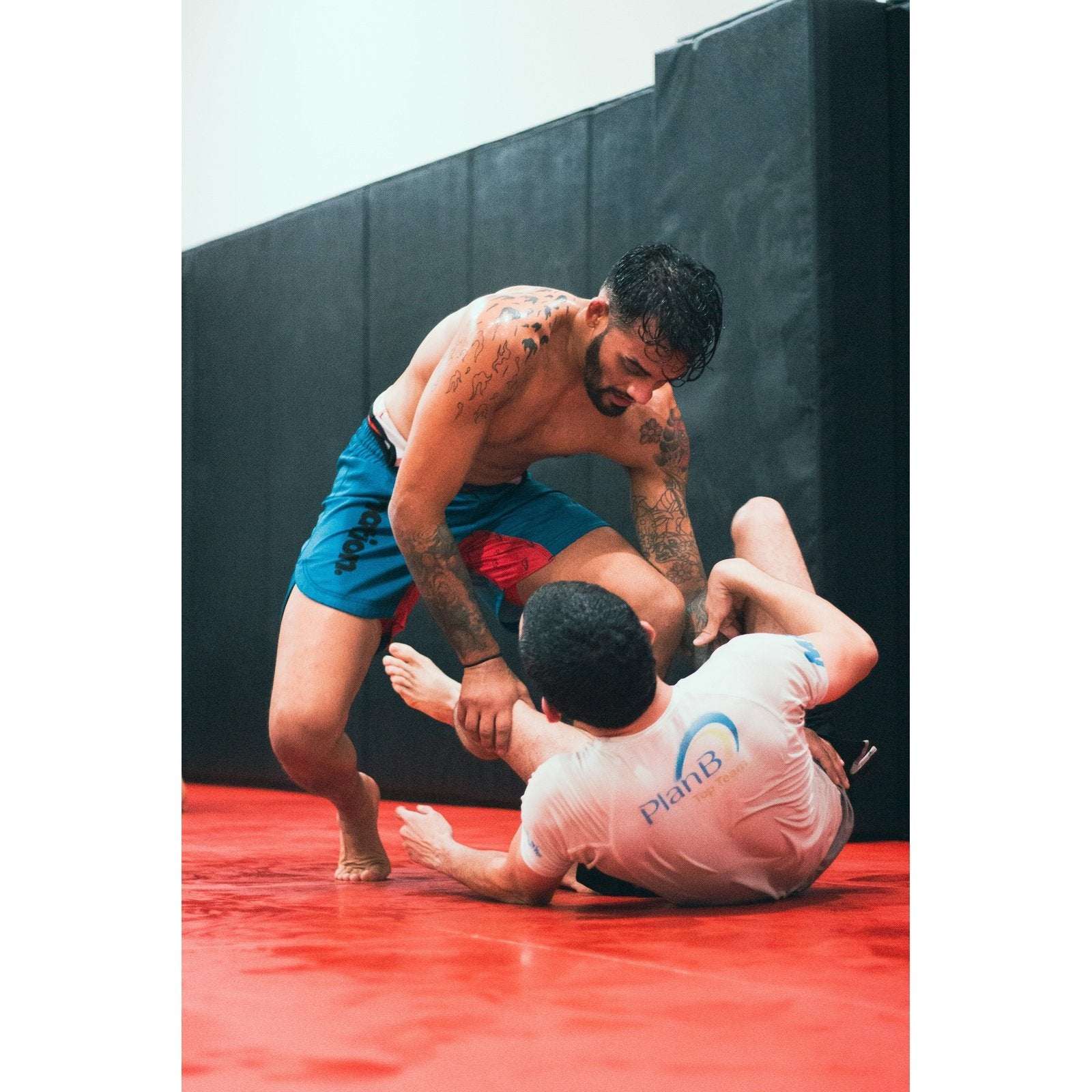 Jiu Jitsu Murder Yoga fight shorts for BJJ grappling Shorts, wrestling and MMA