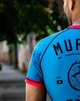 Short Sleeve BJJ Rash Guards - on body close up