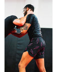 bjj grappling shorts black nation athletic jiu jitsu
